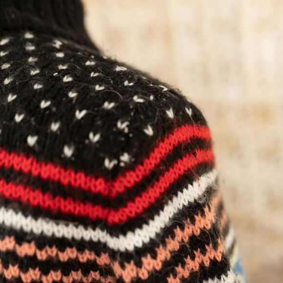 American Eagle Mock Neck‎ Snowflake Sweater size XS - Picture 5 of 11